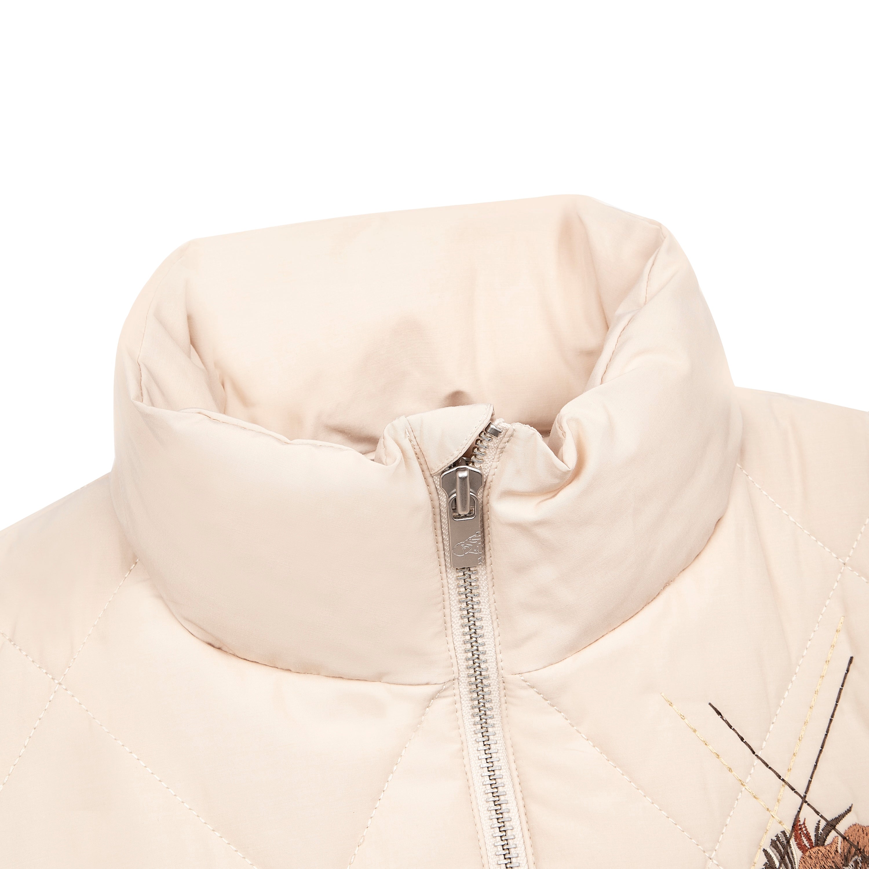 "garden of eden" Vest puffer beige-Coordom