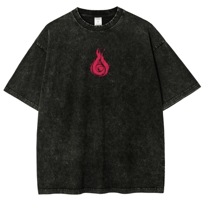 Naruto Unisex Fit Washed T-Shirt 2507030098-Coordom