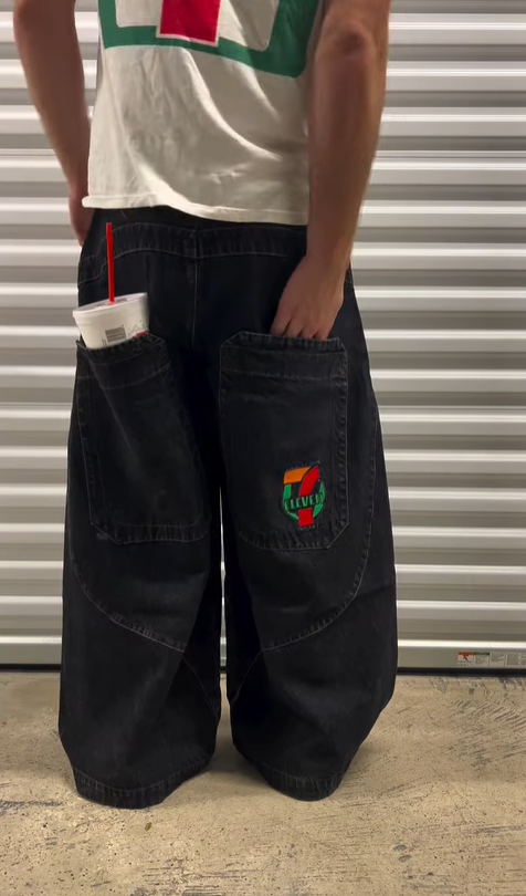 Eleven Seven Denim Baggy Jeans-Coordom