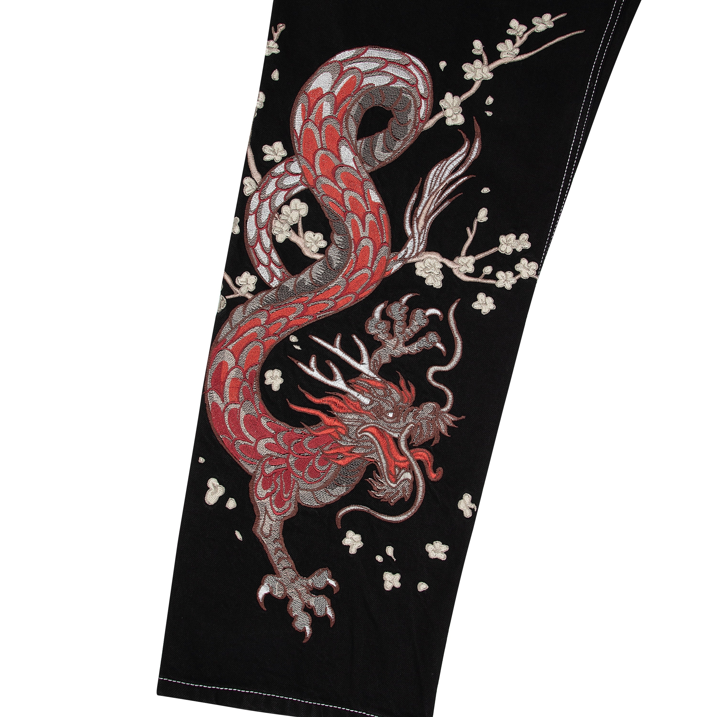 "yakuza v2" black Denim-Coordom