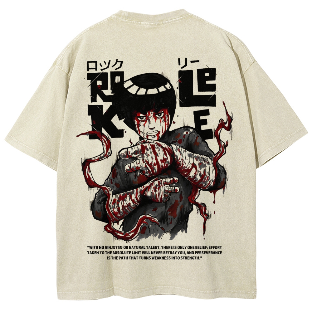 Naruto Unisex Fit Washed T-Shirt 2602007501-Coordom