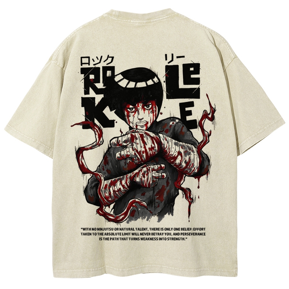 Naruto Unisex Fit Washed T-Shirt 2602007501-Coordom