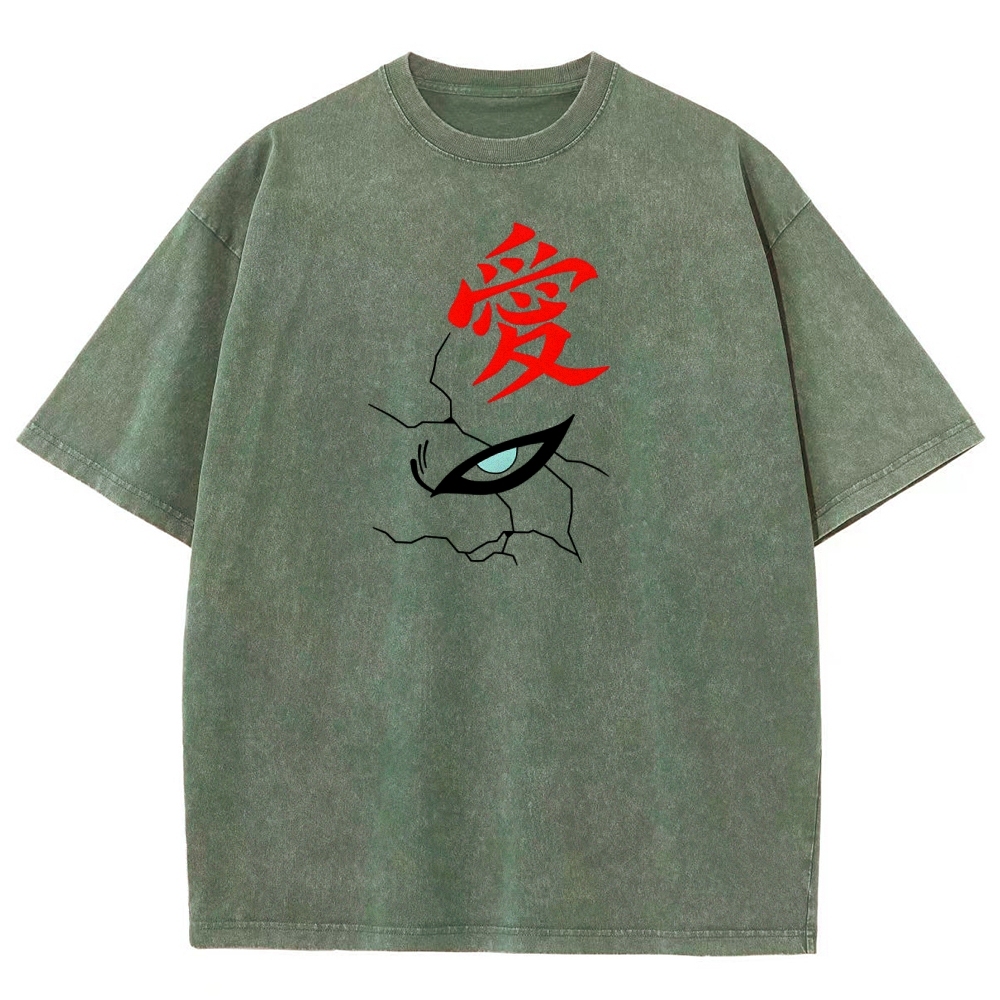 Naruto Unisex Fit Washed T-Shirt 2504014317-Coordom