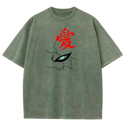 Naruto Unisex Fit Washed T-Shirt 2504014317-Coordom