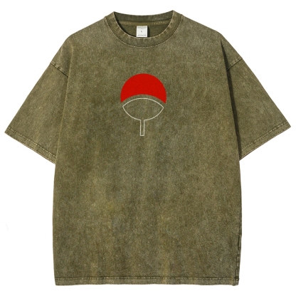 Naruto Unisex Fit Washed T-Shirt 2504009778-Coordom