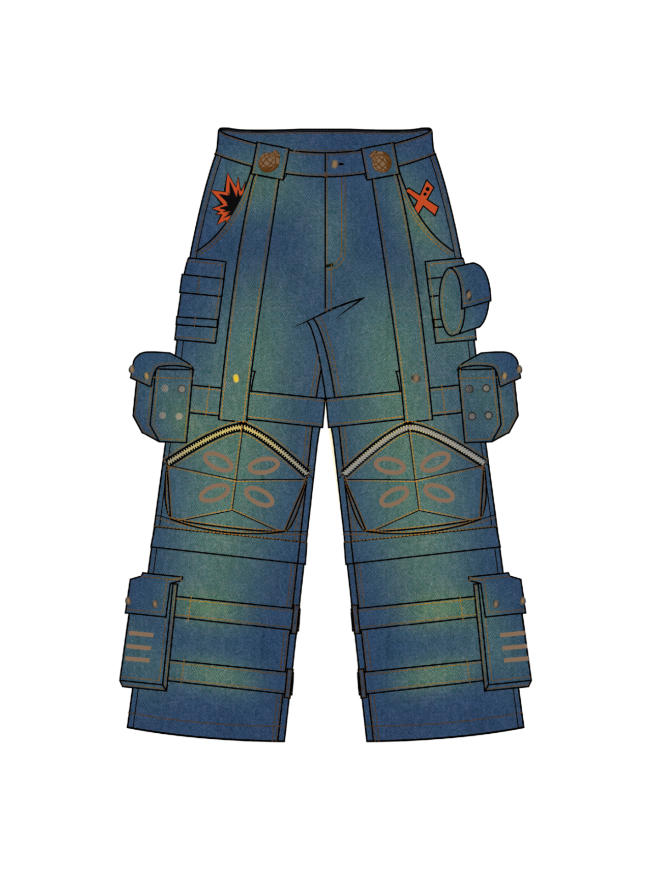 ACADEMY Cargo Pants-Coordom