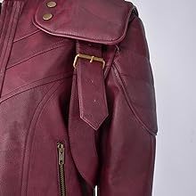 Crimson Devil Hunter Leather Long Coat | Devil May Cry Streetwear Jacket-Coordom