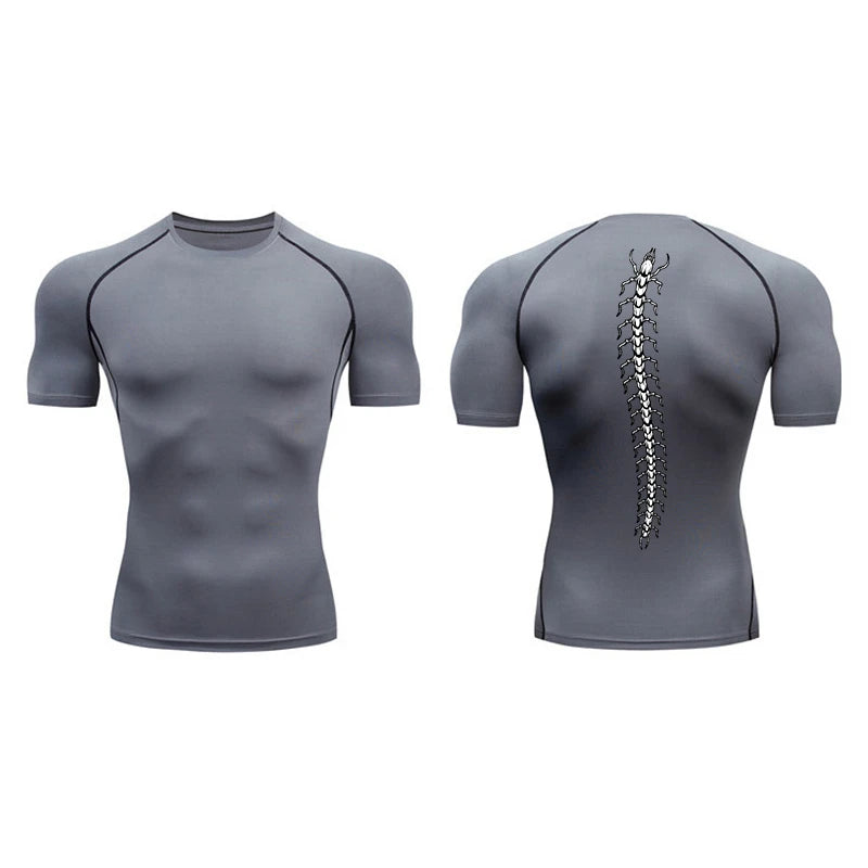 Kaneki Spine Compression T-Shirt-Coordom