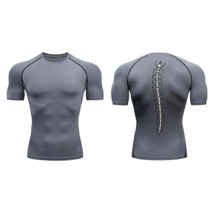Kaneki Spine Compression T-Shirt-Coordom