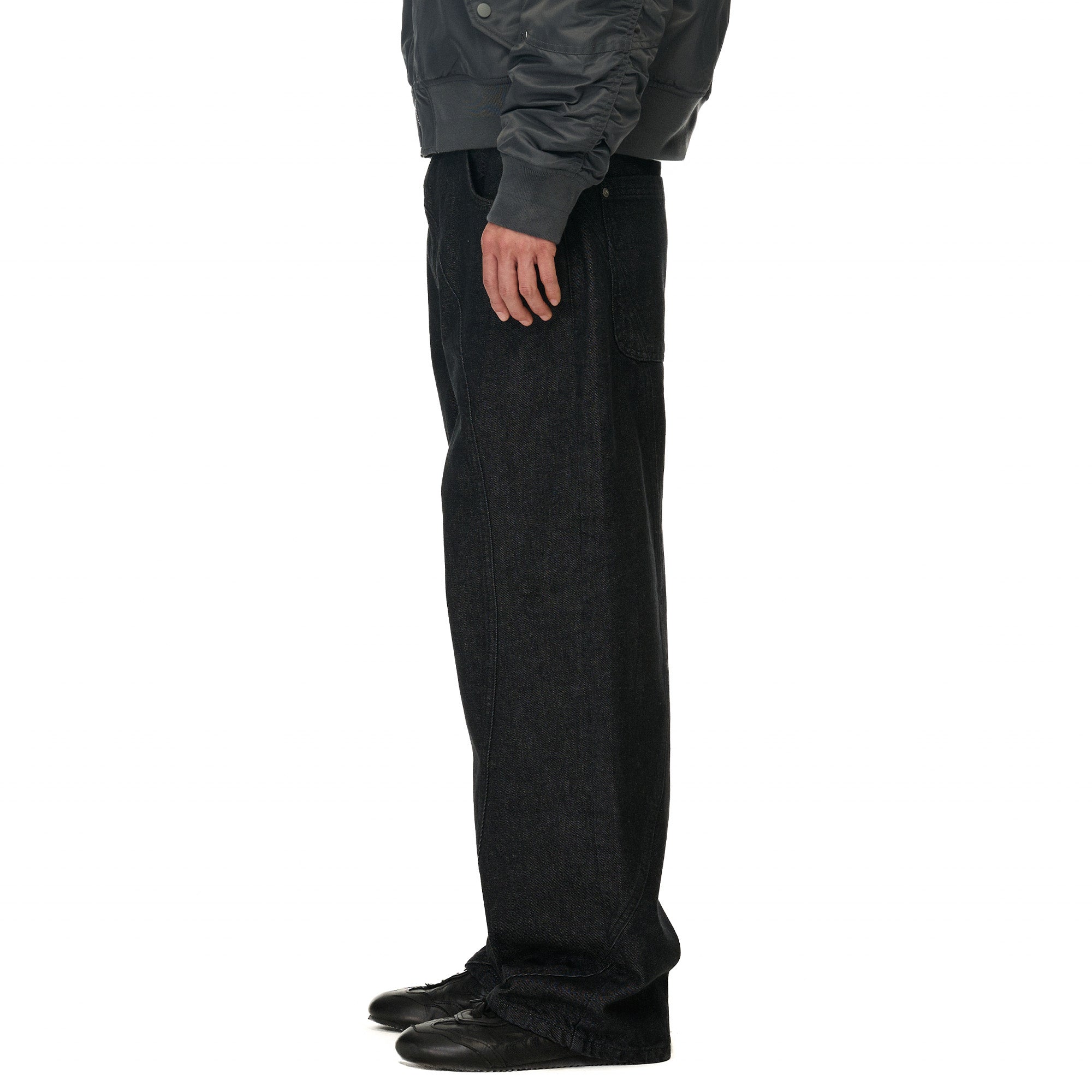 "yakuza" raw Denim black 02-Coordom