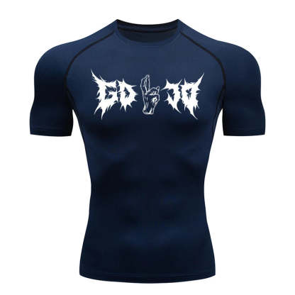 Gojo Print Compression T-Shirt-Coordom