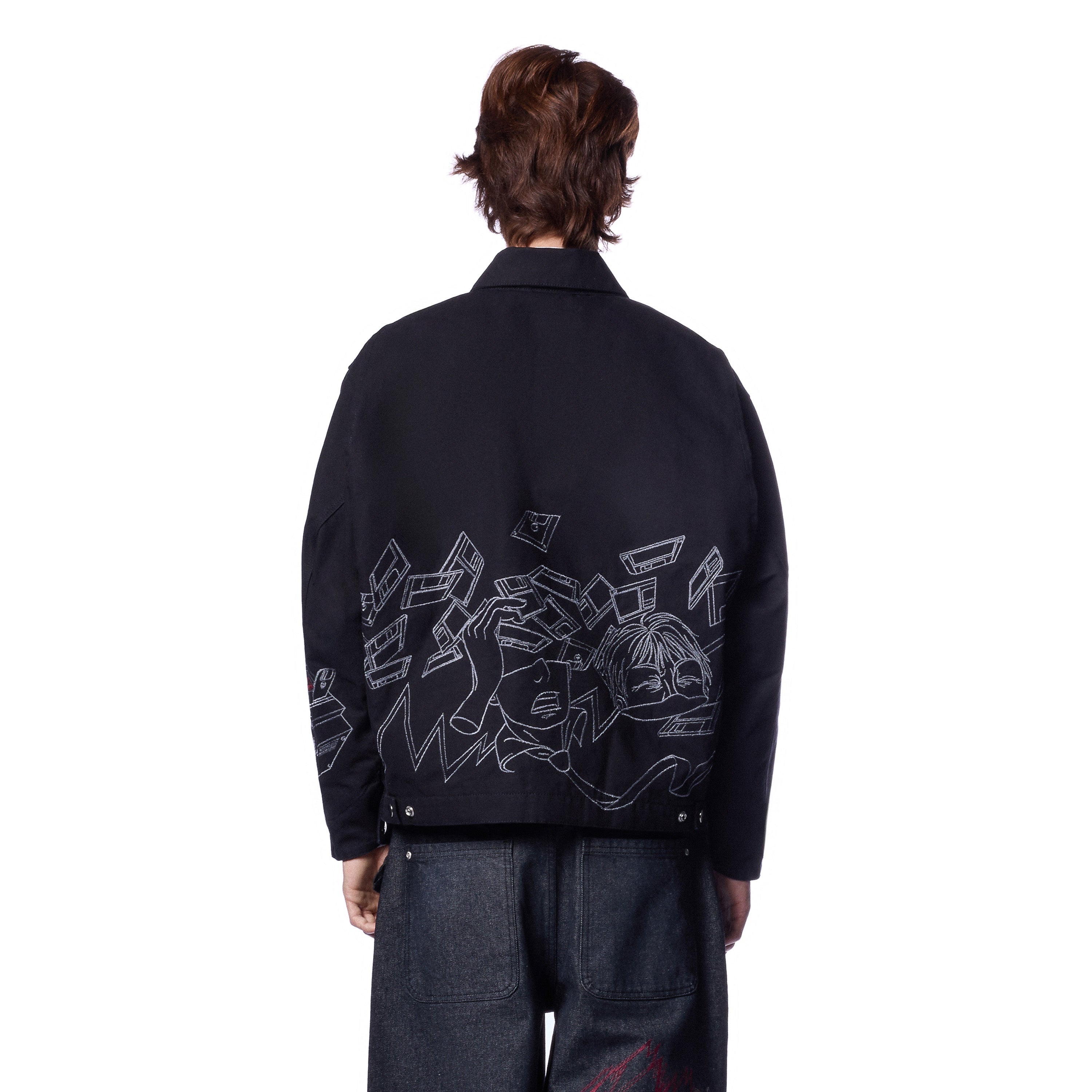 "wall street" denim Jacket-Coordom
