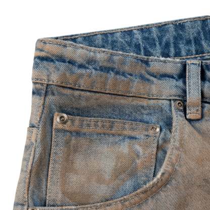 "koi fish v2" denim mud wash-Coordom