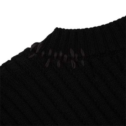 "yakuza" Knit vest-Coordom
