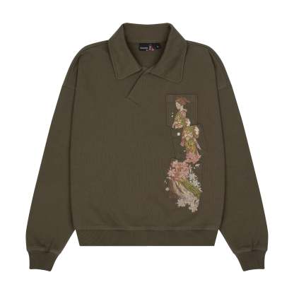 "yakuza v2" Polo Sweatshirt-Coordom