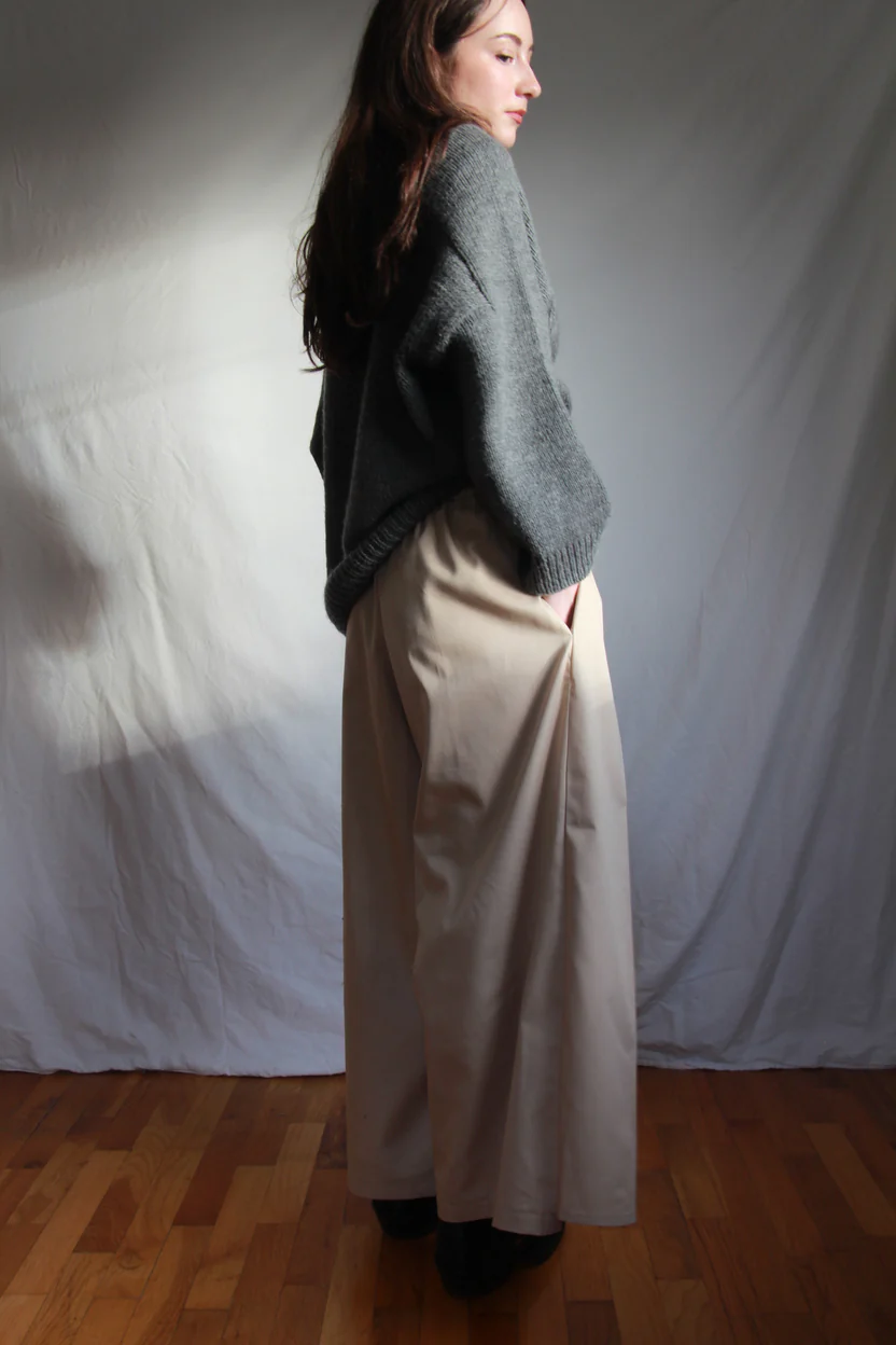 Sleepy Pleated Pants-Coordom