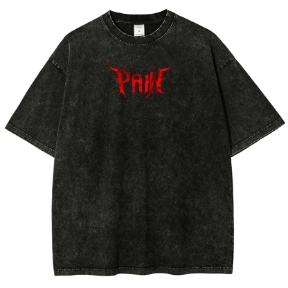 Naruto Pain Nagato Unisex Fit Washed T-Shirt 2508007820-Coordom