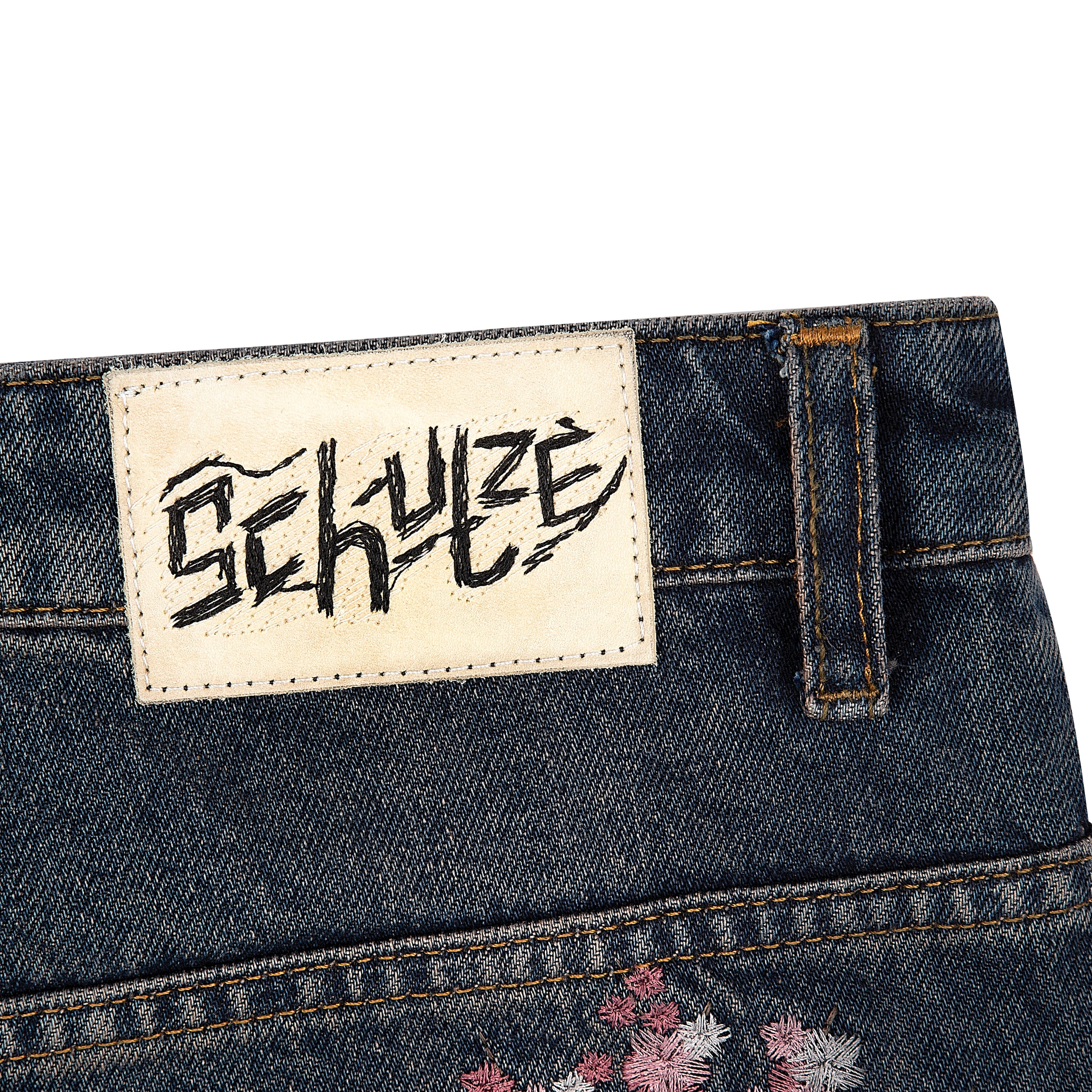"blossom v2" patchwork Denim dark indigo-Coordom