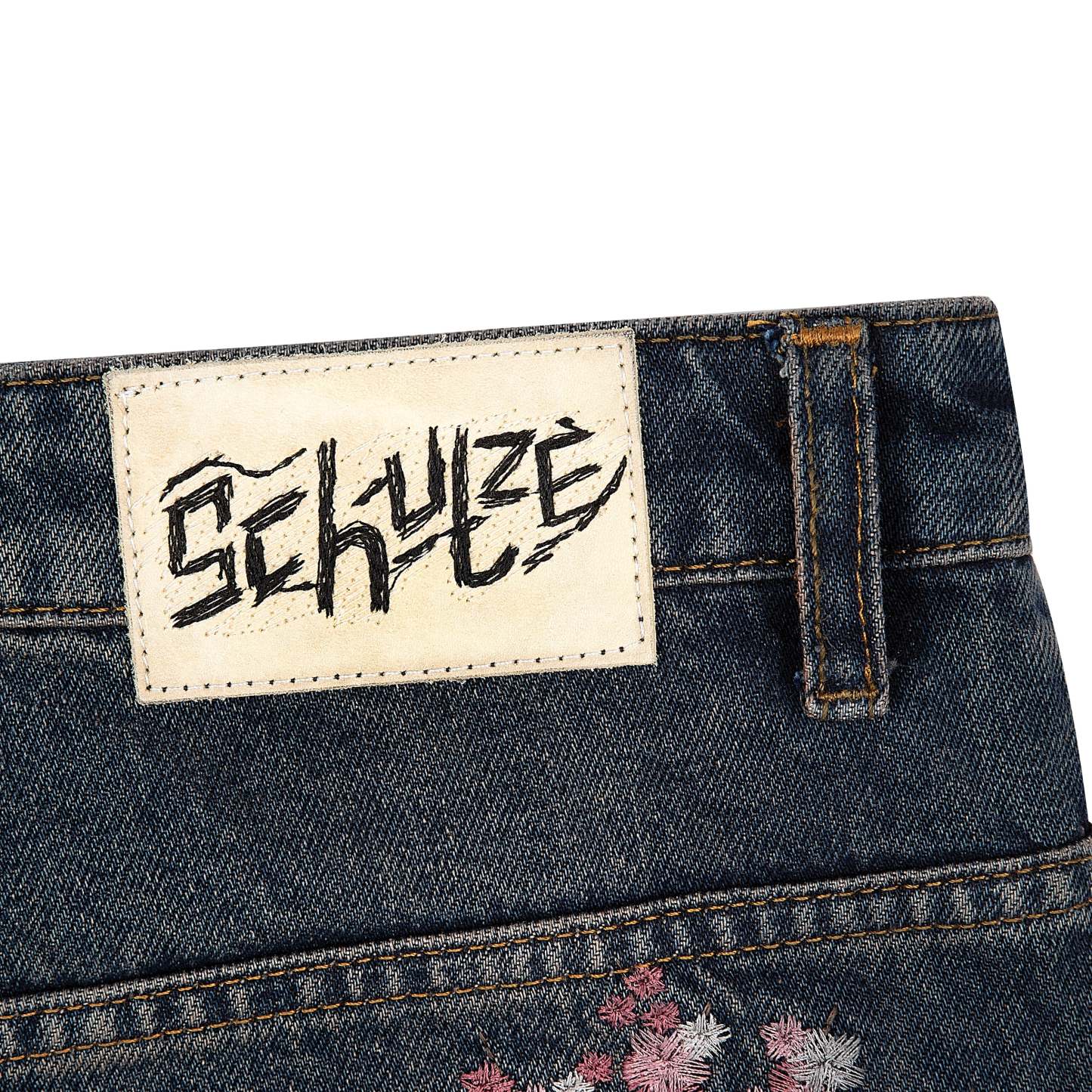 "blossom v2" patchwork Denim dark indigo-Coordom
