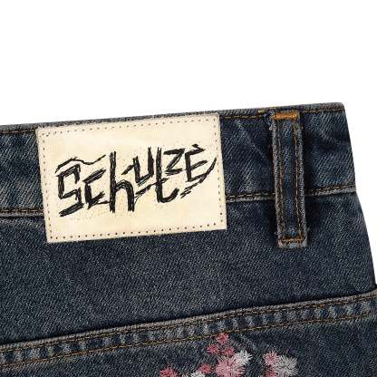 "blossom v2" patchwork Denim dark indigo-Coordom