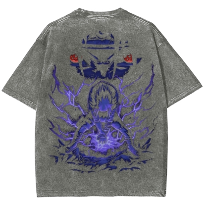 Naruto Unisex Fit Washed T-Shirt 2502006793-Coordom