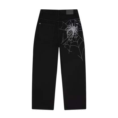 "spiderweb" raw Denim-Coordom