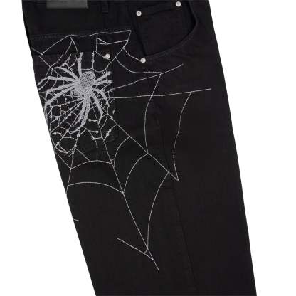 "spiderweb" raw Denim-Coordom