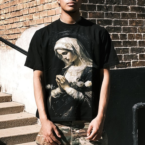 Blooming Solitude Printed Men's Washed Tee-Coordom