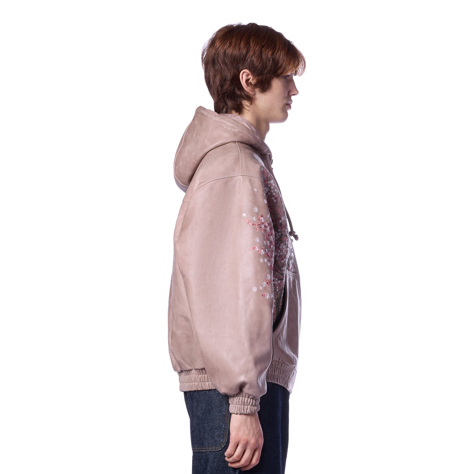 "blossom v3" Leather Jacket-Coordom