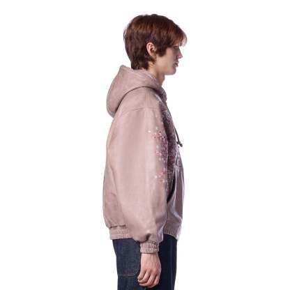 "blossom v3" Leather Jacket-Coordom