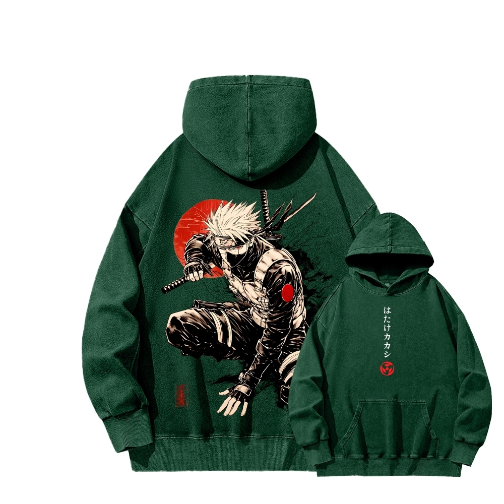 Naruto Unisex Washed Hoodie 2511024516-Coordom