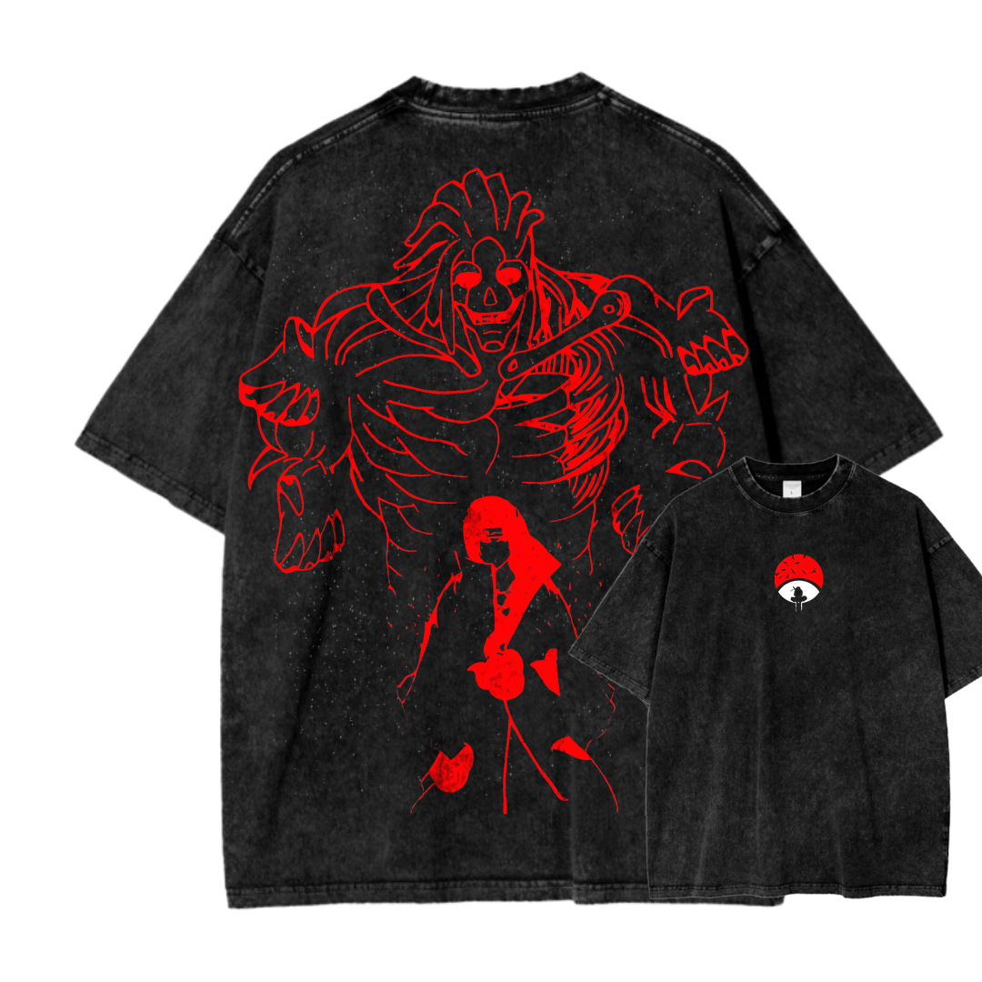 Naruto Unisex Fit Washed T-Shirt 2502006949-Coordom