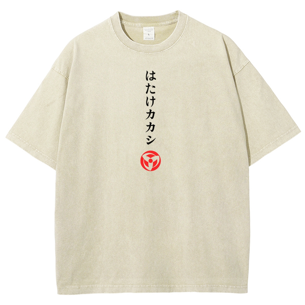 Naruto Unisex Fit Washed T-Shirt 2511024505-Coordom