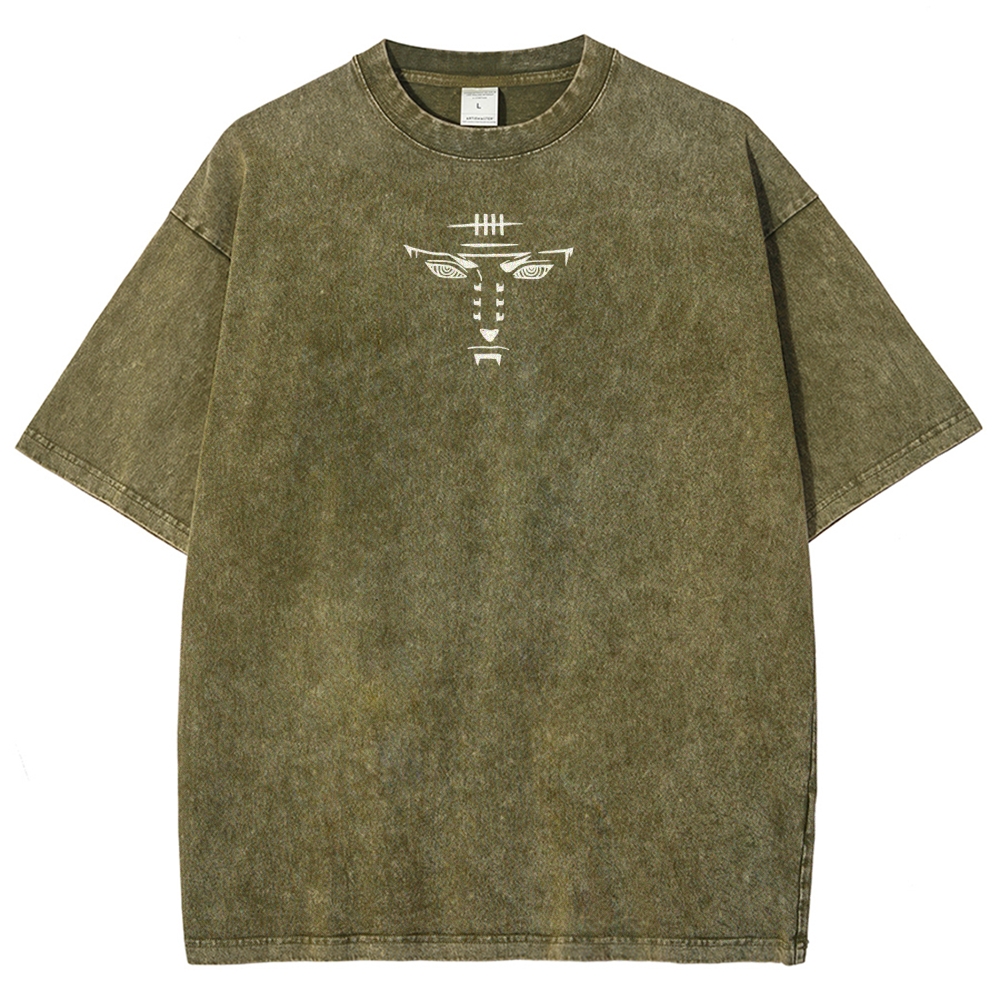 Naturo Unisex Fit Washed T-Shirt 2507024103-Coordom