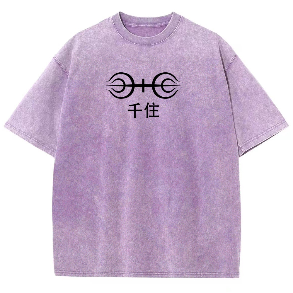 Naruto Unisex Fit Washed T-Shirt 2504009774-Coordom