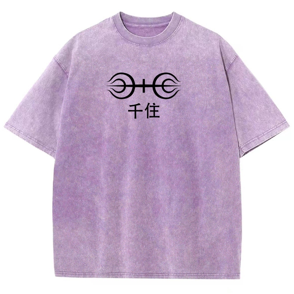 Naruto Unisex Fit Washed T-Shirt 2504009774-Coordom