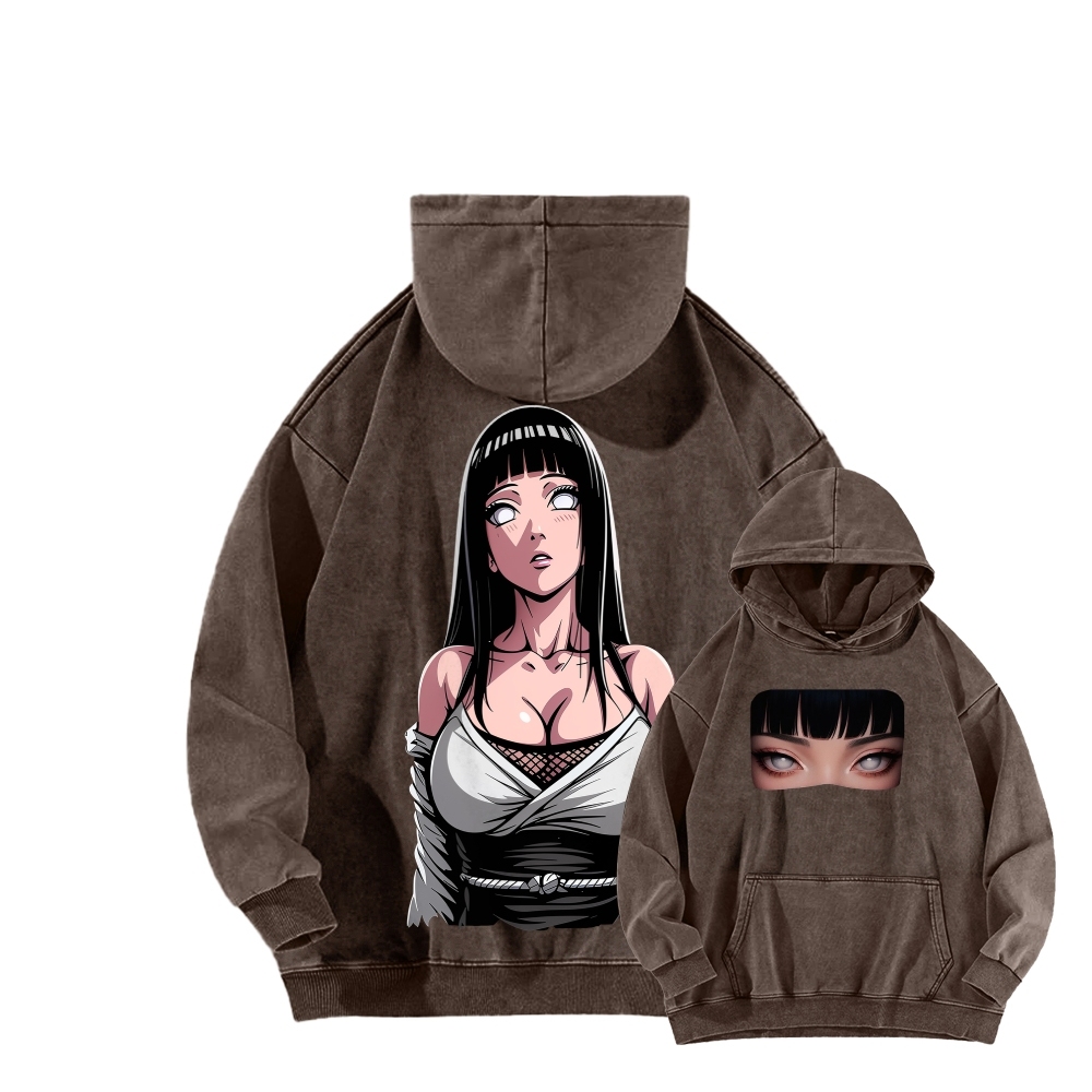 Naruto Unisex Washed Hoodie 2601014231-Coordom