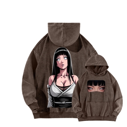 Naruto Unisex Washed Hoodie 2601014231-Coordom