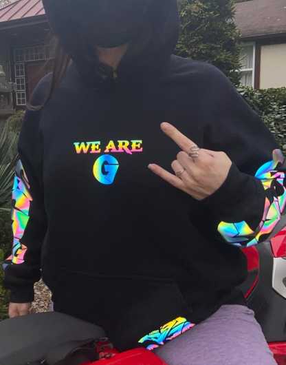 G7 Rainbow Reflective Hoodie-Coordom