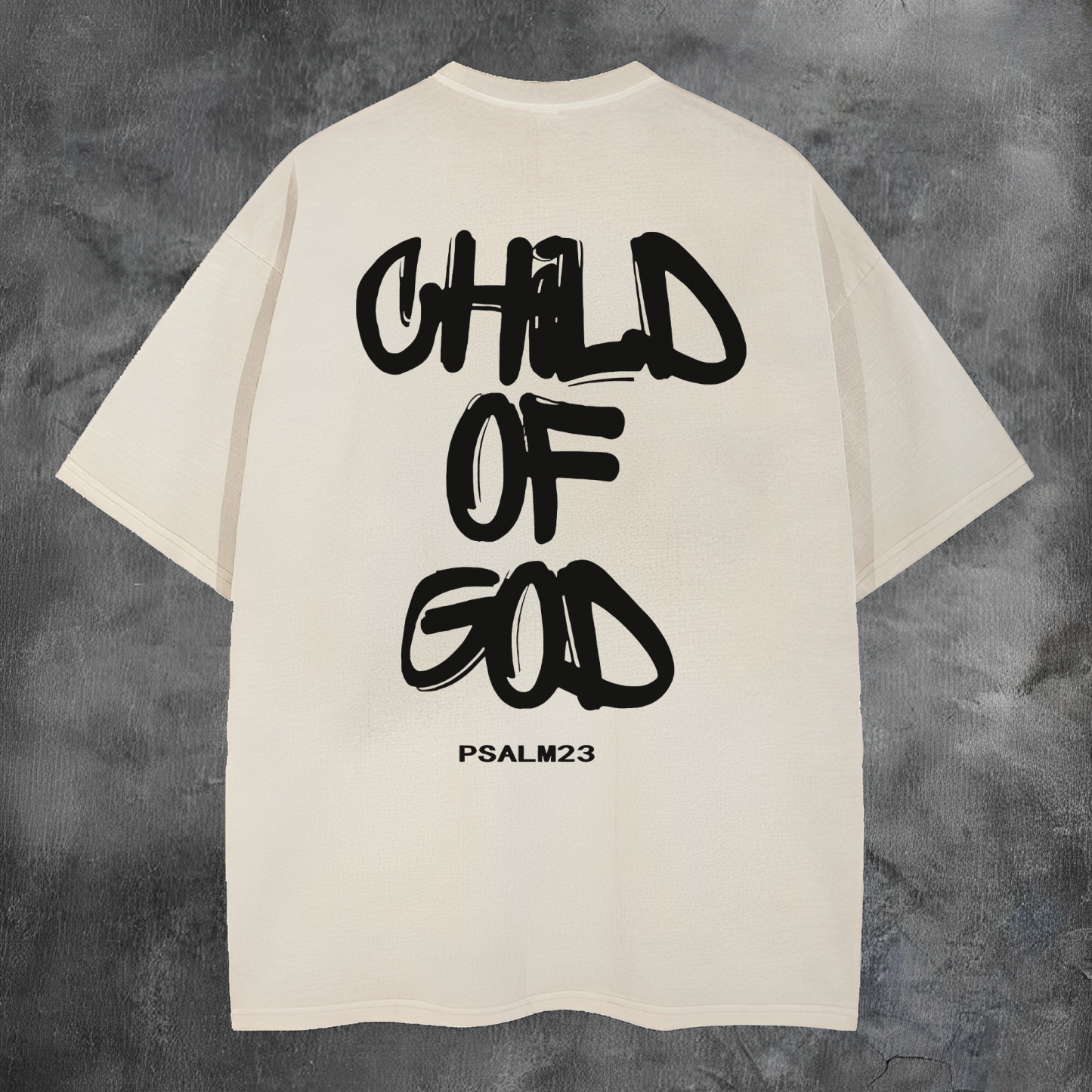 Child Of God Printed Men's Washed Tee-Coordom