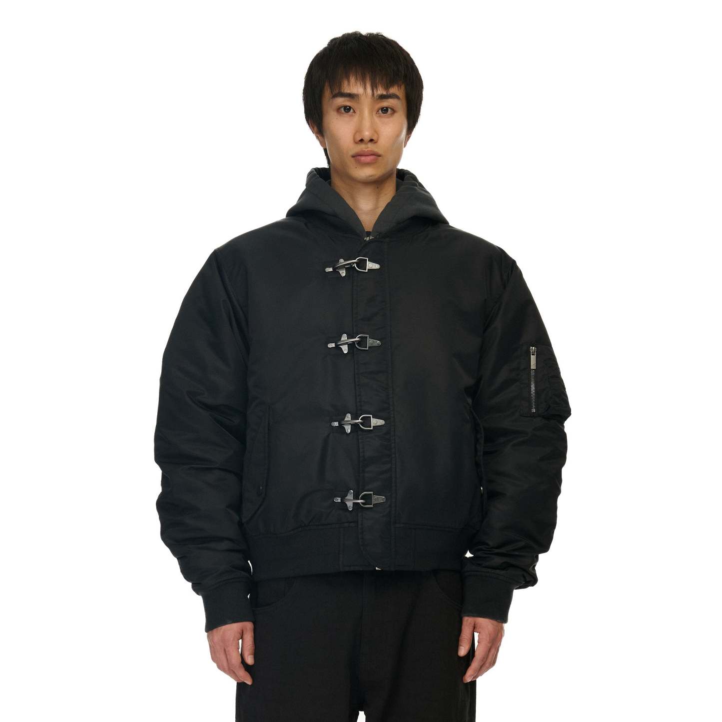 "yakuza" bomber Jacket black-Coordom