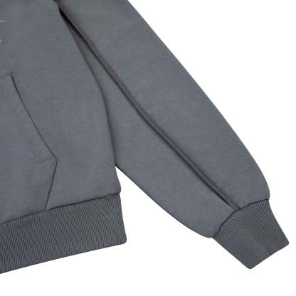 "sashiko" Hoodie grey-Coordom