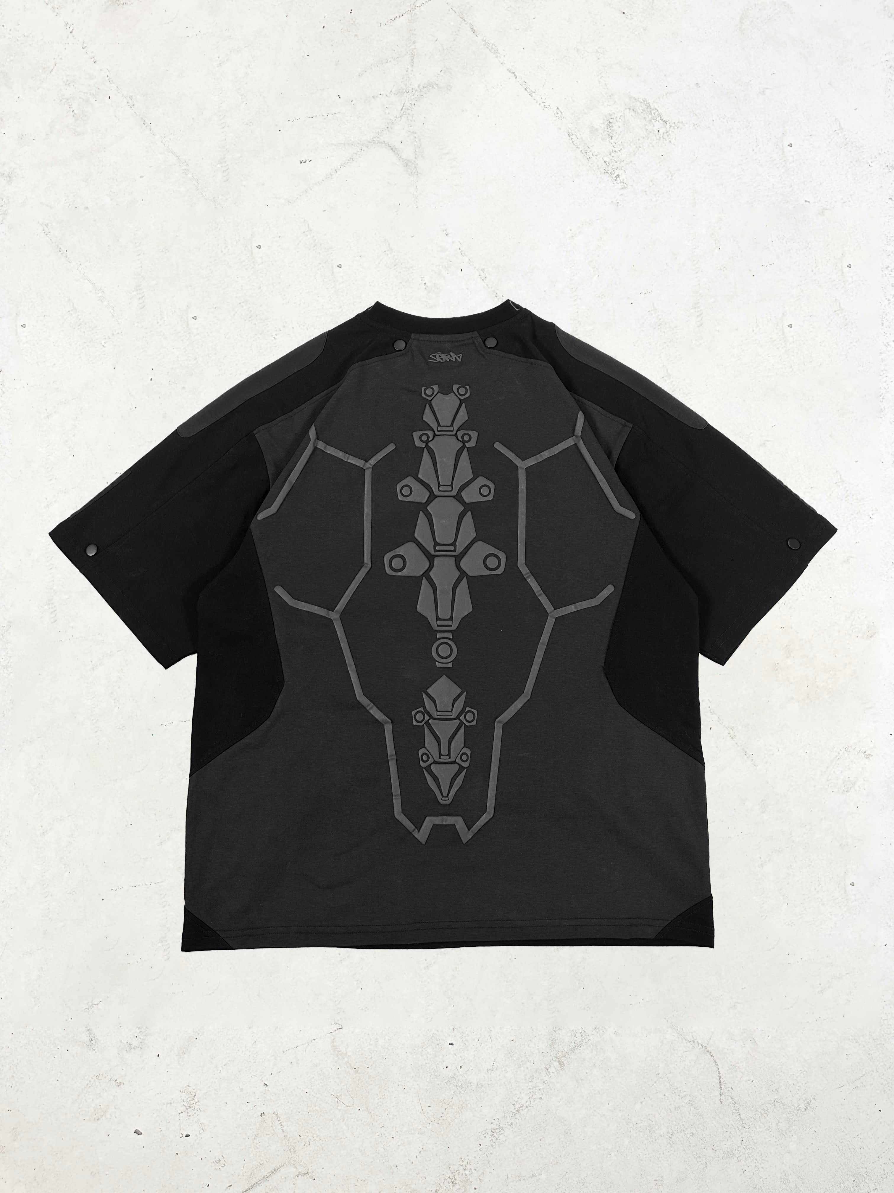 "CYBER" T-shirt Black-Coordom