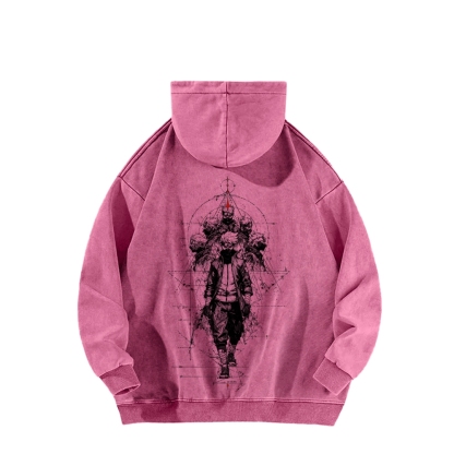 Naruto Casual Washed Hoodie 2509012972-Coordom