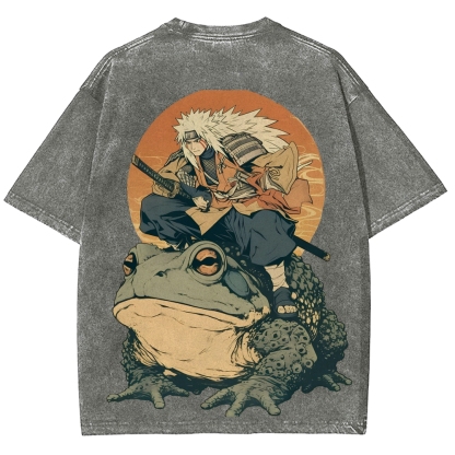 Naturo Unisex Fit Washed T-Shirt 2507024176-Coordom
