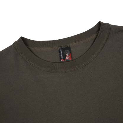 "yakuza" layered Longsleeve khaki-Coordom