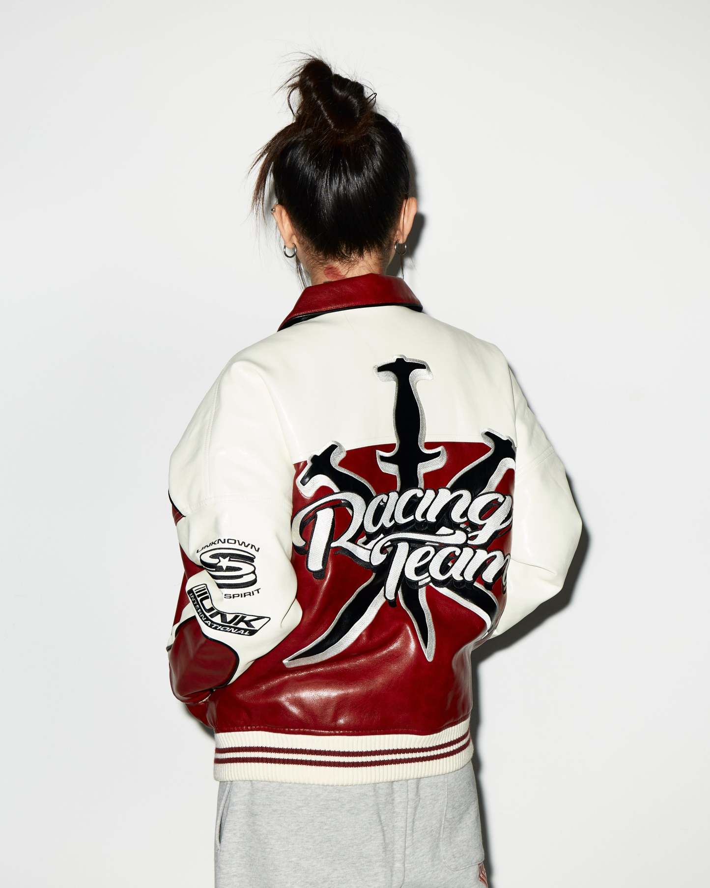 RACING TEAM LEATHER JACKET-Coordom