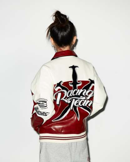 RACING TEAM LEATHER JACKET-Coordom