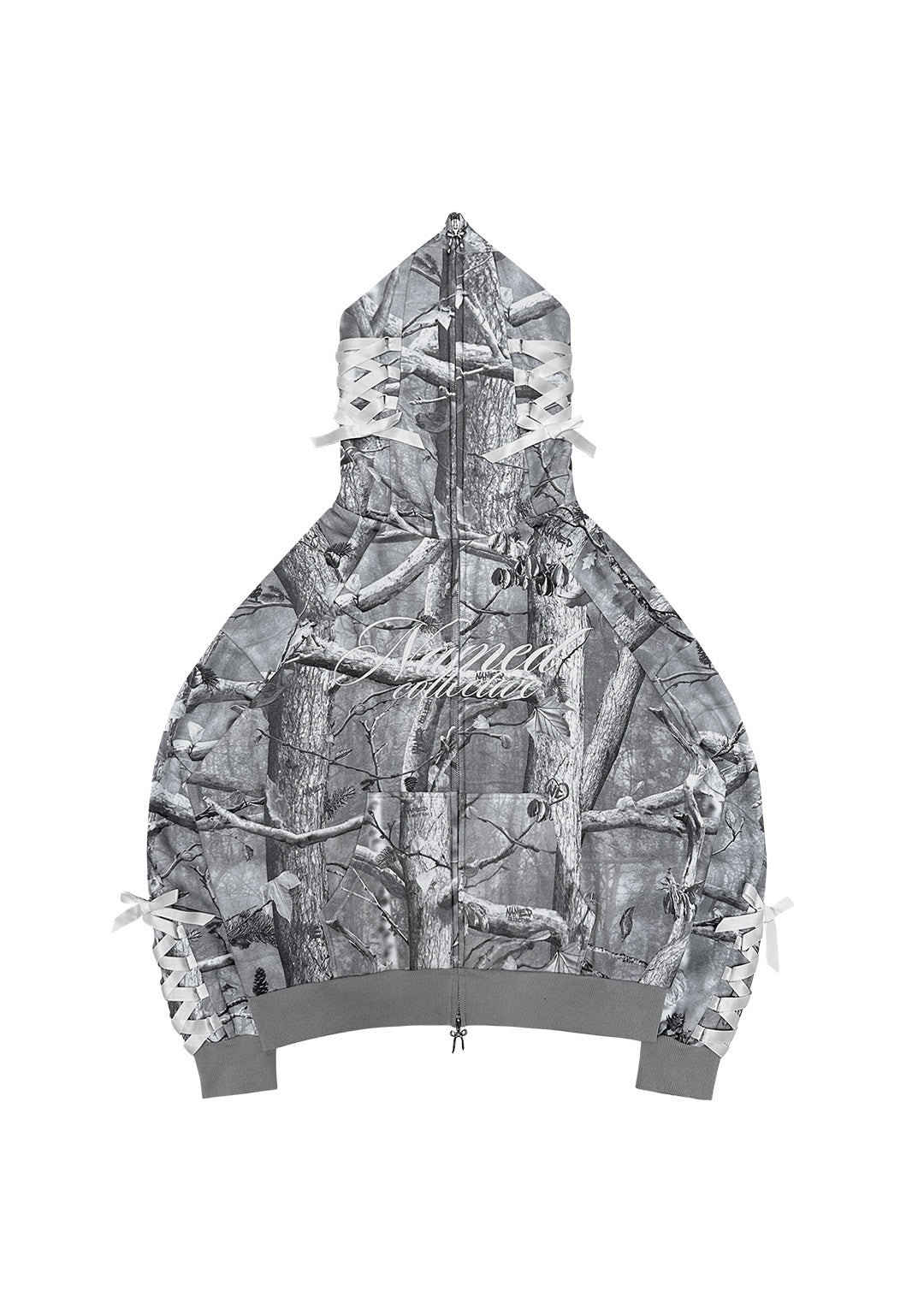 FORBIDDEN ZIP HOODIE SNOW-Coordom