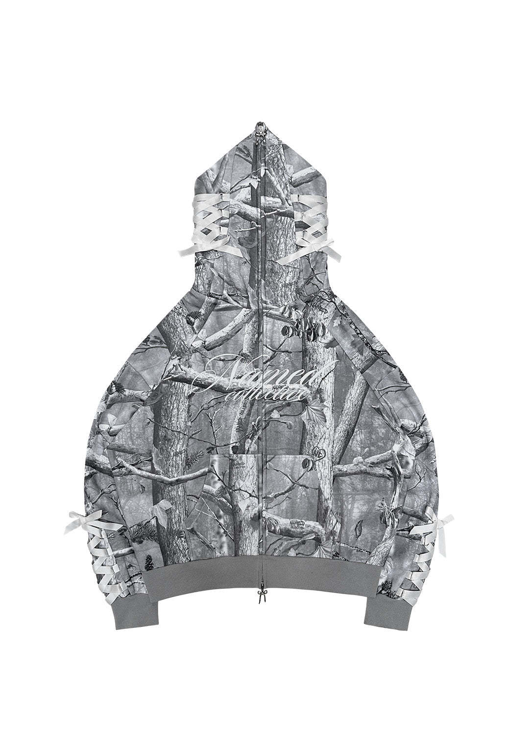 FORBIDDEN ZIP HOODIE SNOW-Coordom